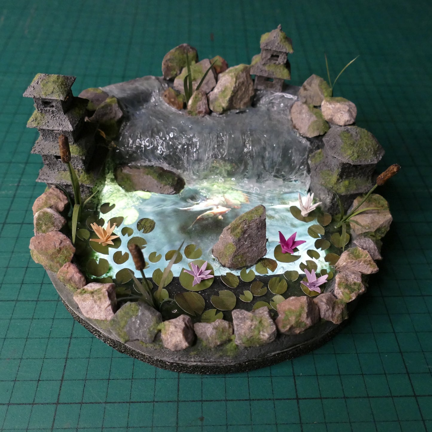 Miniature Koi Pond
