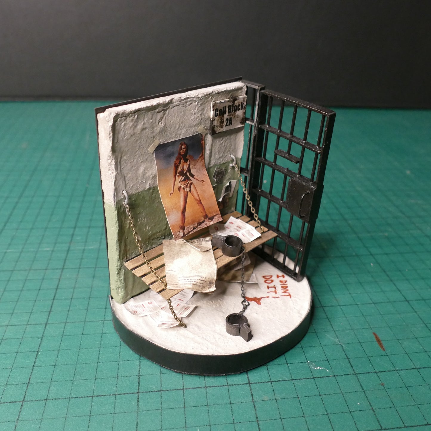 Miniature Prison Cell