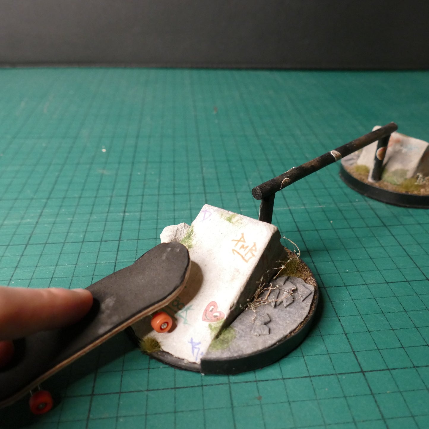 Miniature Skate Ramp