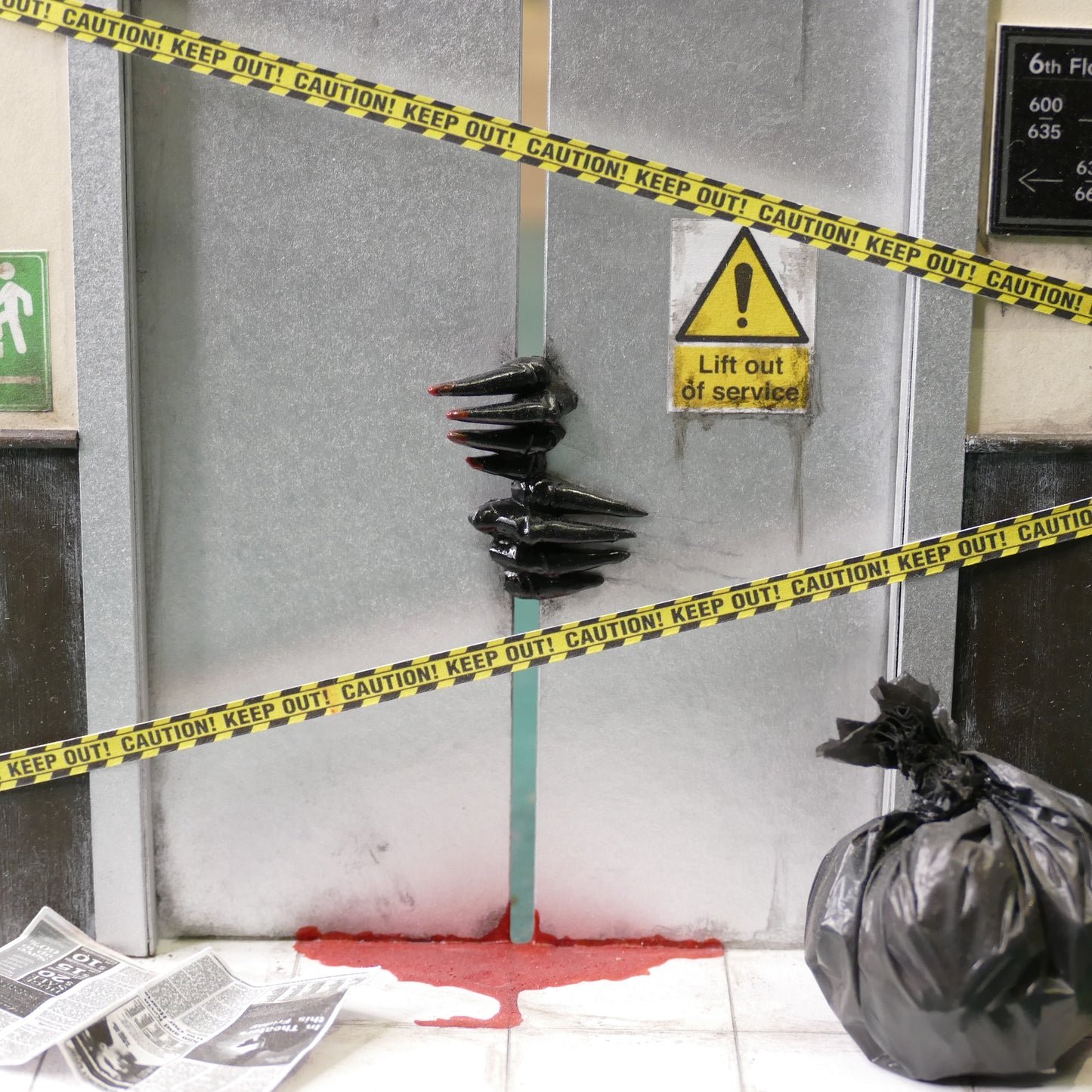 Miniature Haunted Elevator