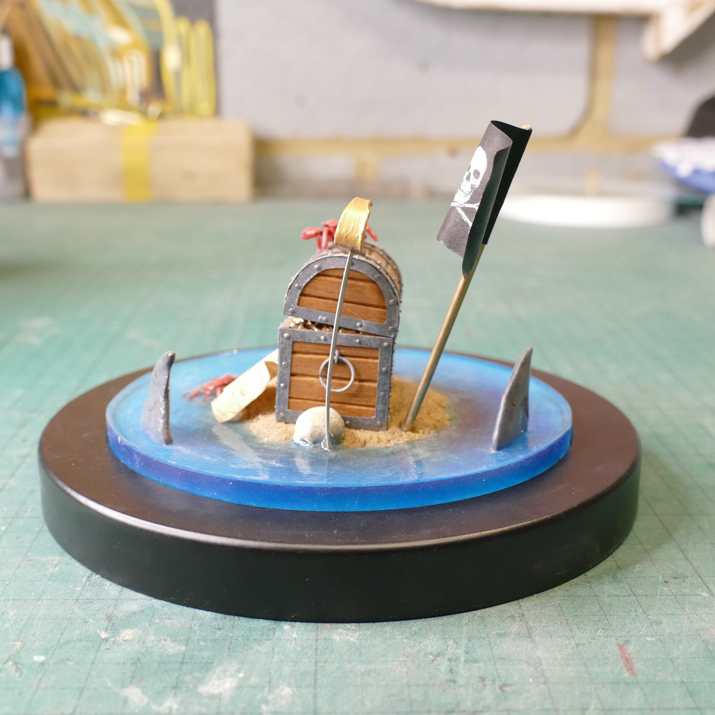 Miniature Pirate's Treasure Chest