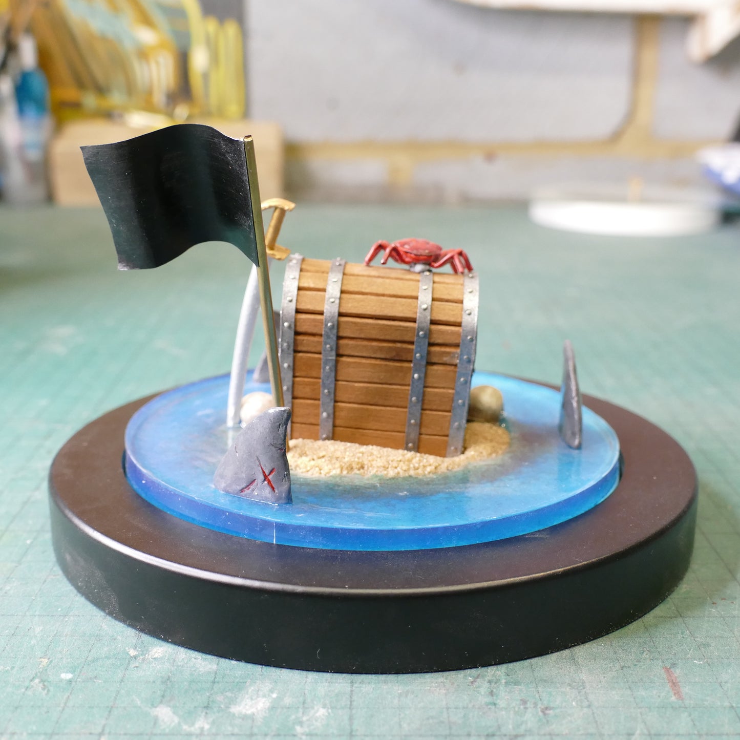 Miniature Pirate's Treasure Chest