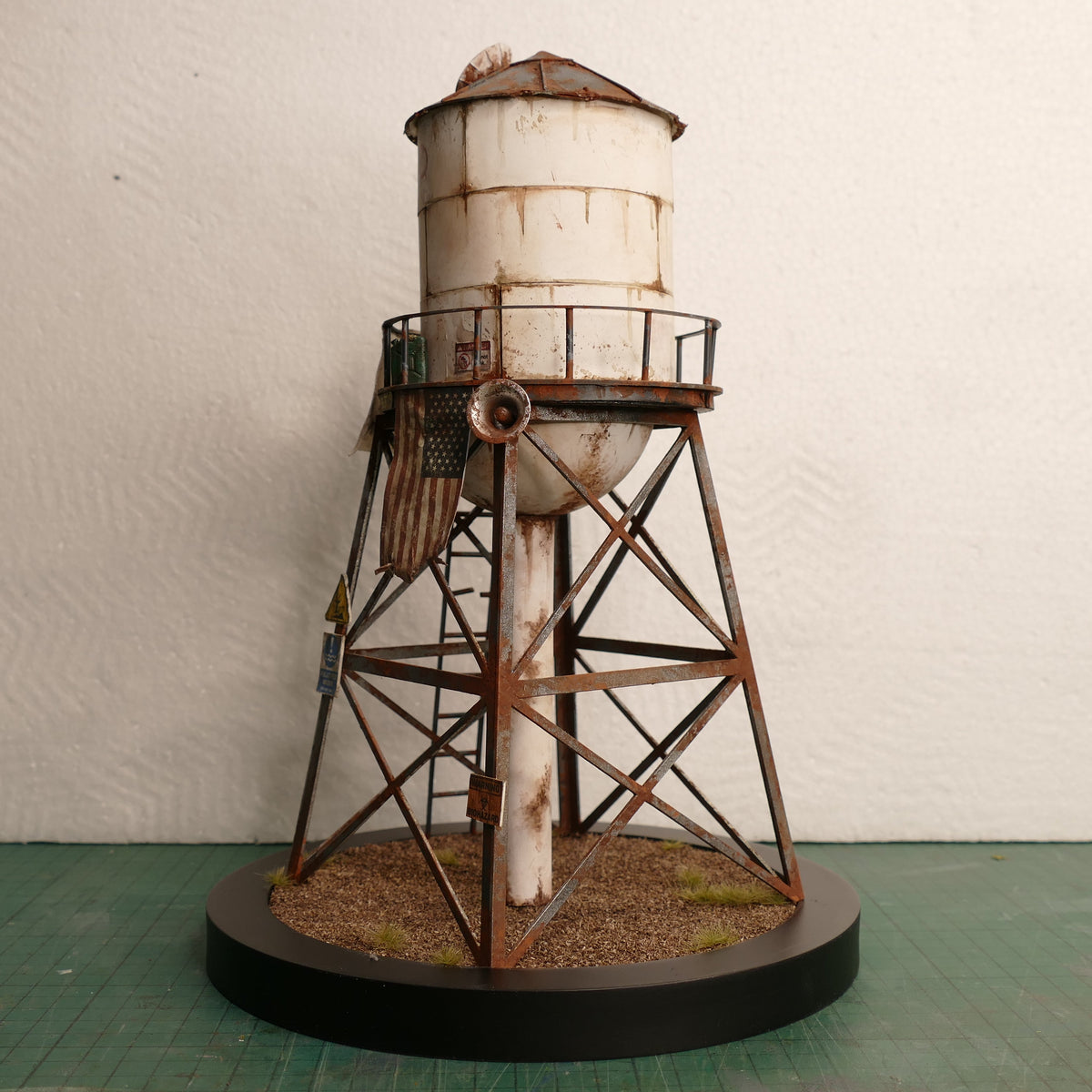 Miniature Abandoned Water Tower