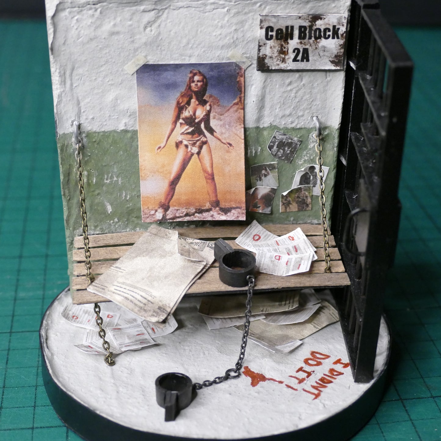 Miniature Prison Cell