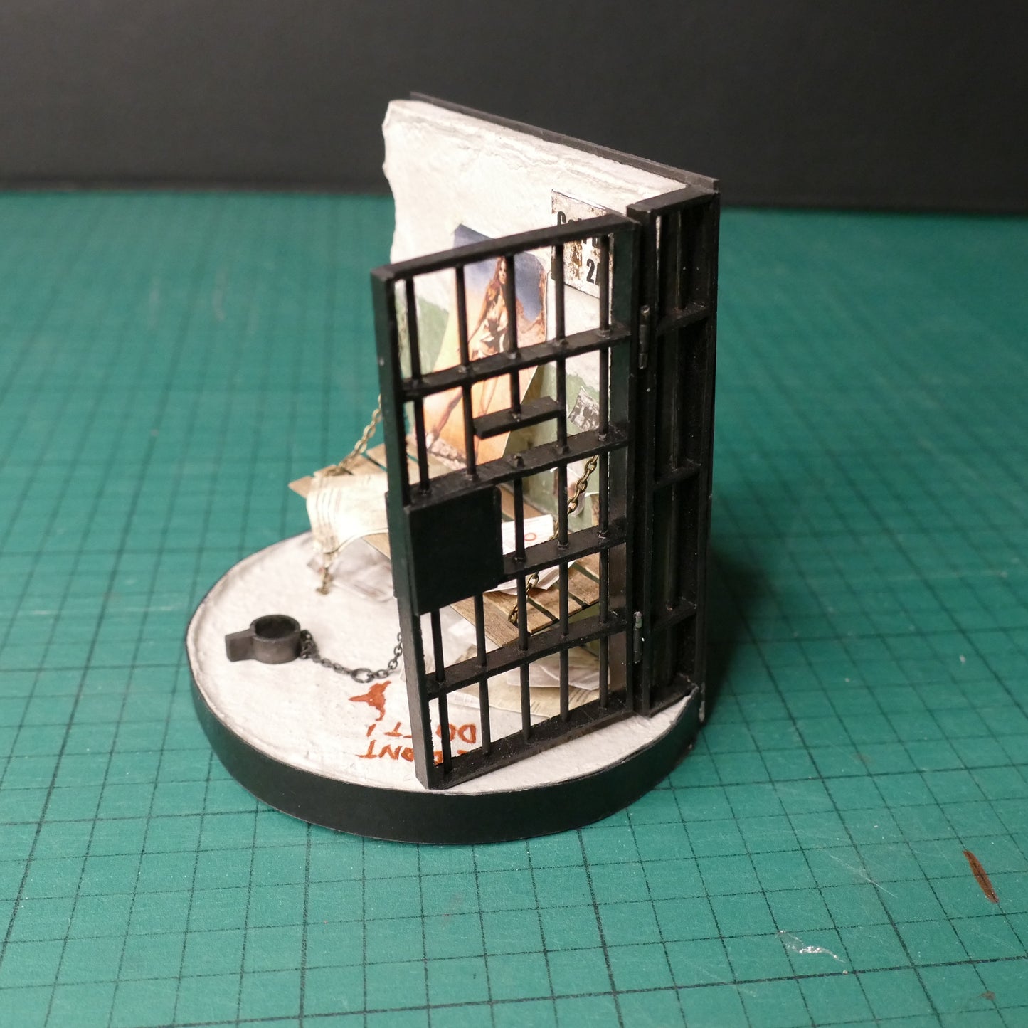 Miniature Prison Cell