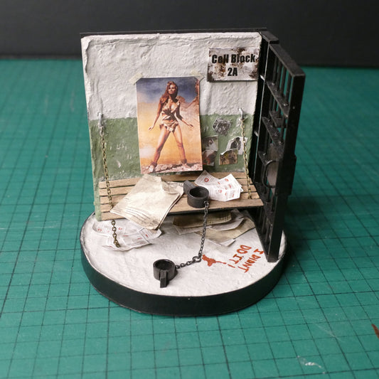 Miniature Prison Cell