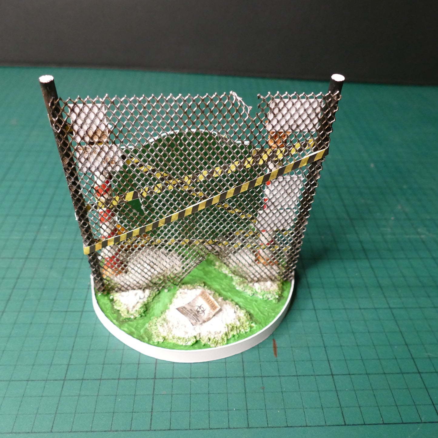 Miniature Radioactive North Pole Sign
