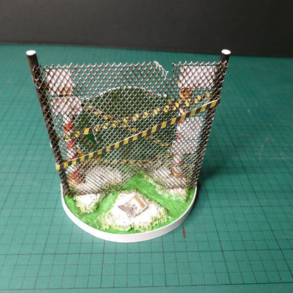 Miniature Radioactive North Pole Sign