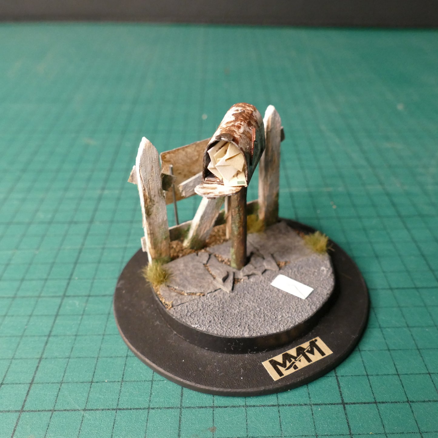Miniature Abandoned Mailbox