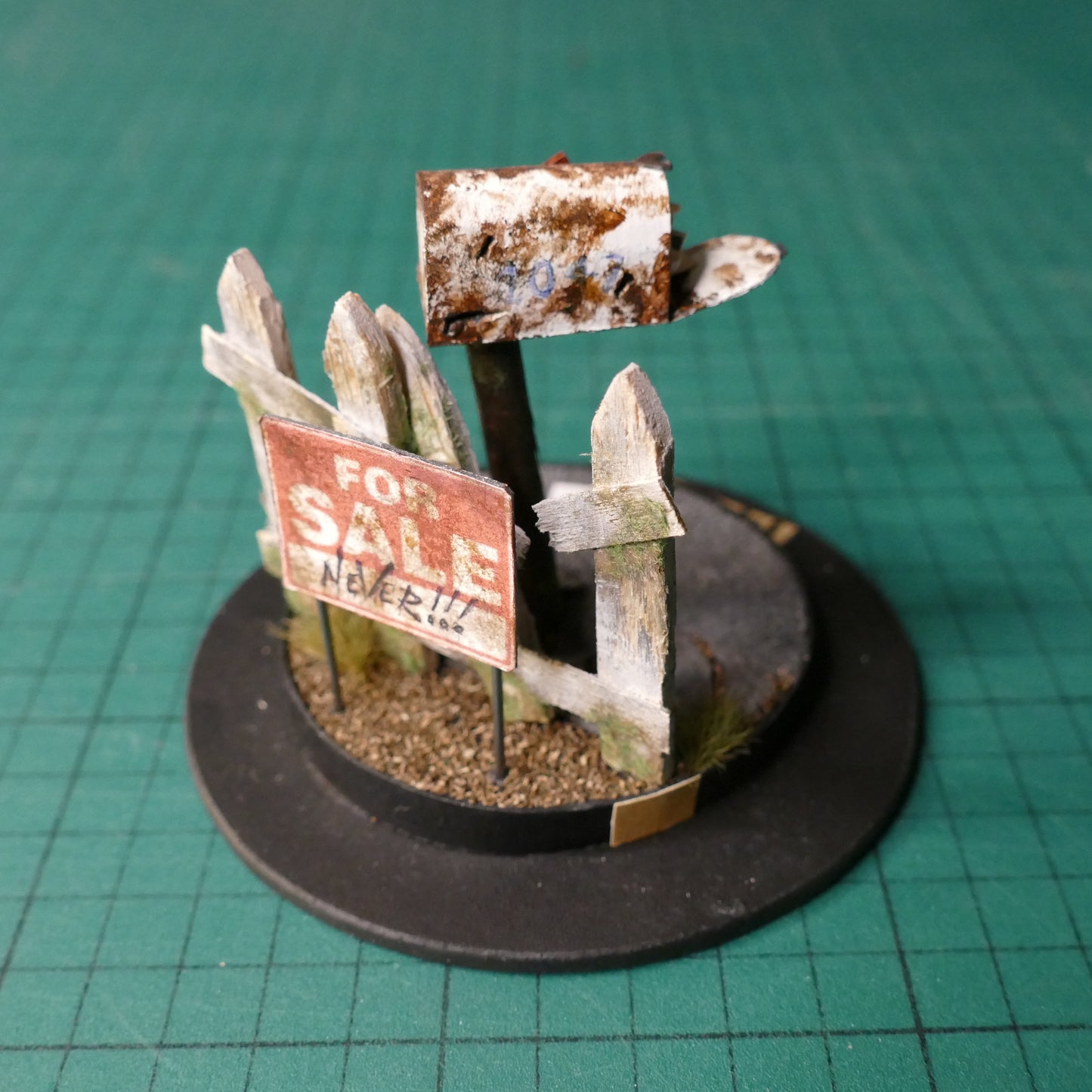 Miniature Abandoned Mailbox