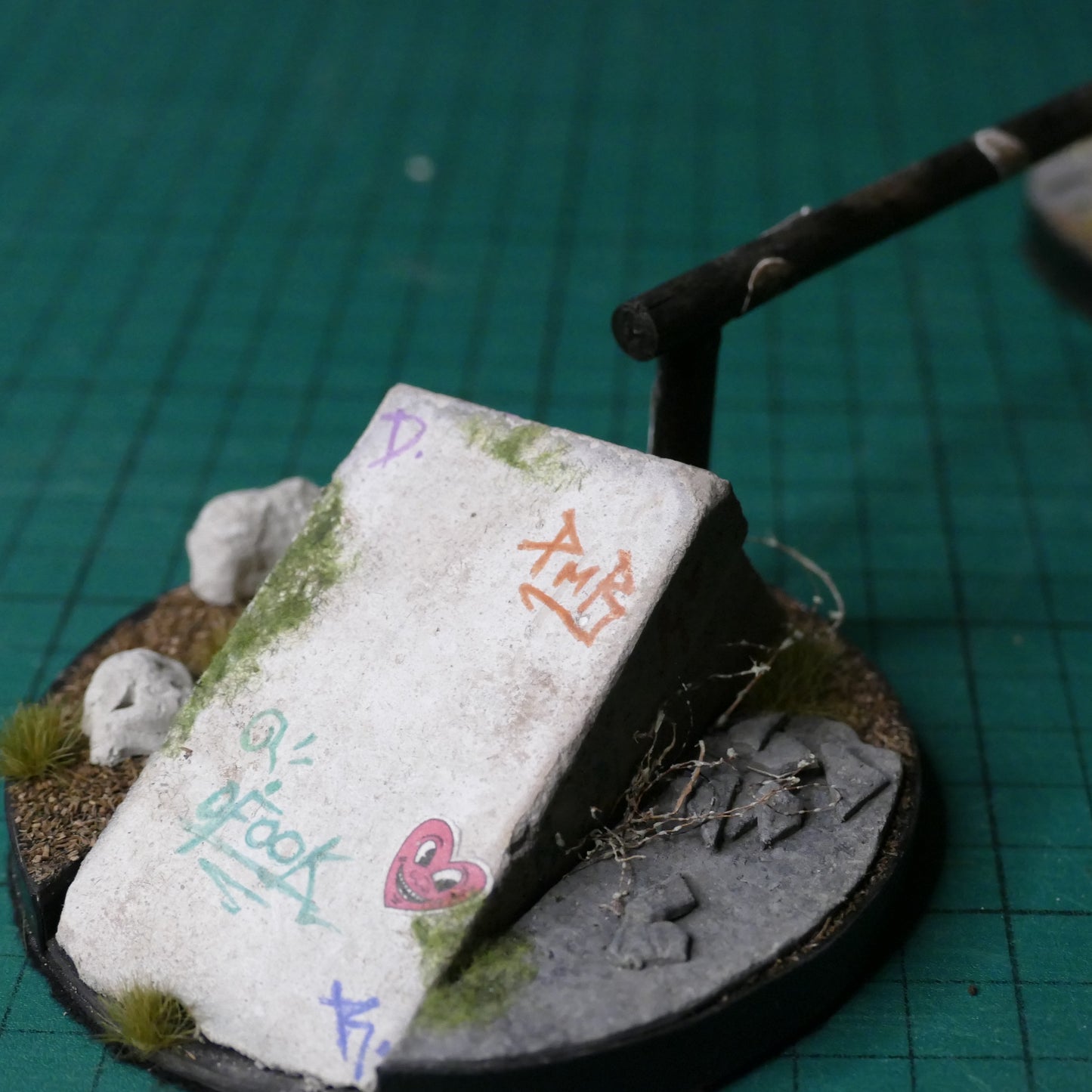 Miniature Skate Ramp