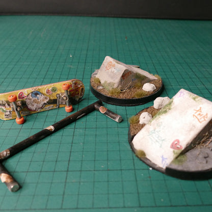 Miniature Skate Ramp