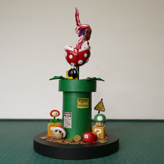 Miniature Realistic Super Mario Scene