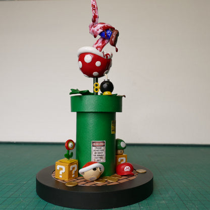 Miniature Realistic Super Mario Scene