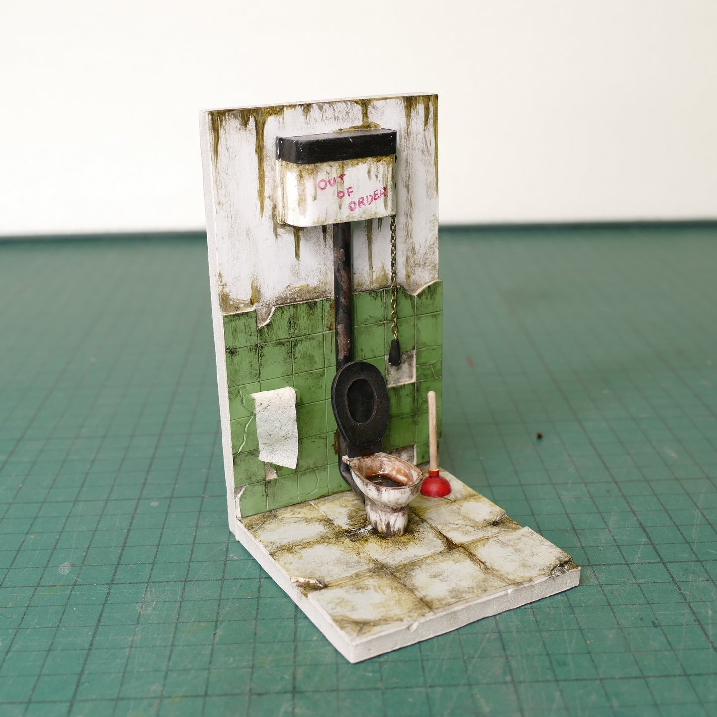 Miniature Abandoned Toilet
