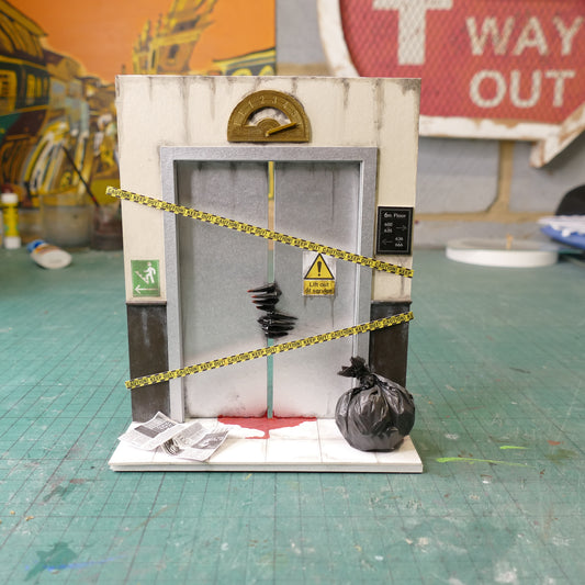 Miniature Haunted Elevator
