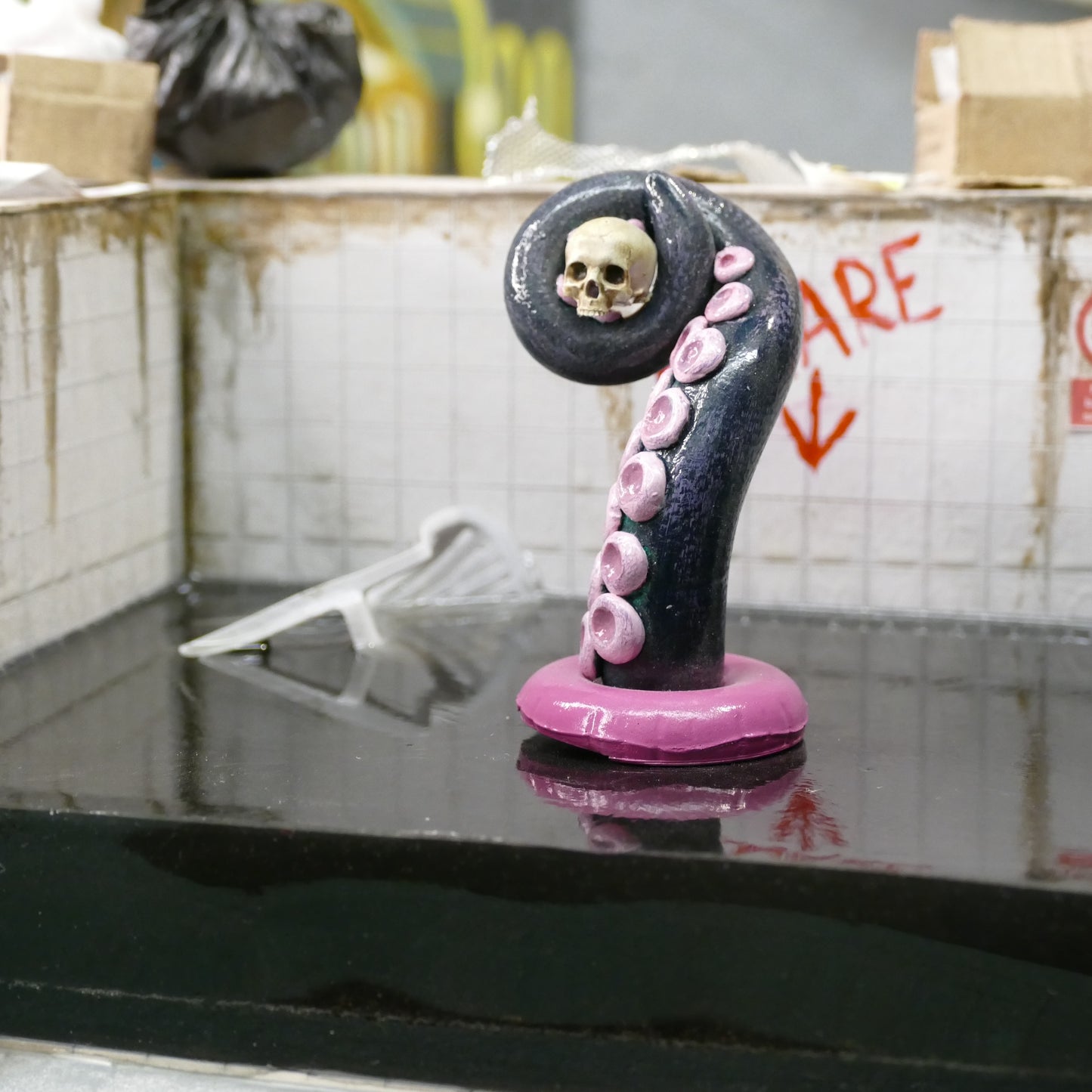 Miniature Abandoned Swimming Pool