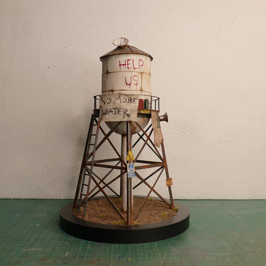 Miniature Abandoned Water Tower