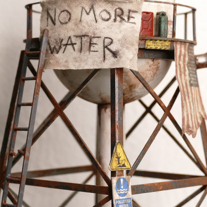 Miniature Abandoned Water Tower