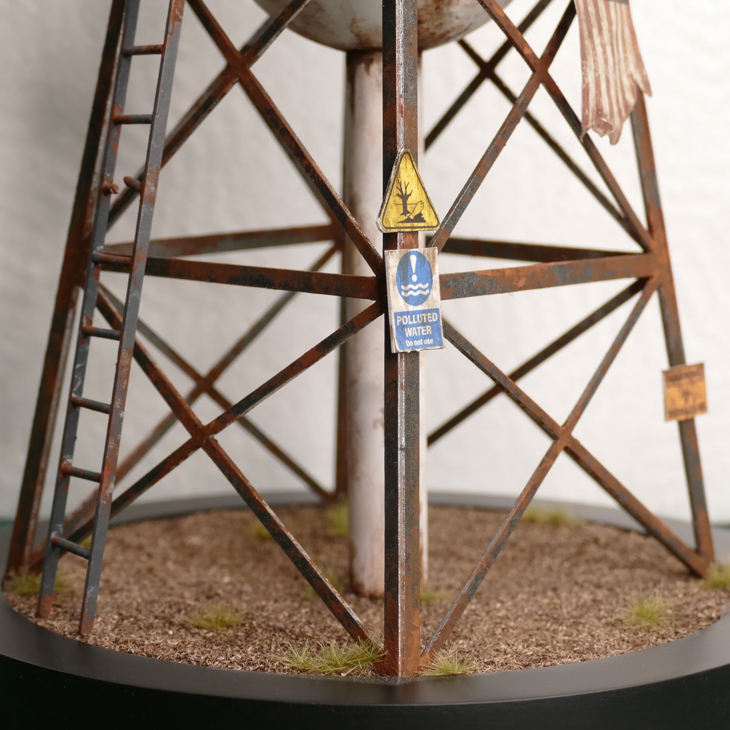 Miniature Abandoned Water Tower