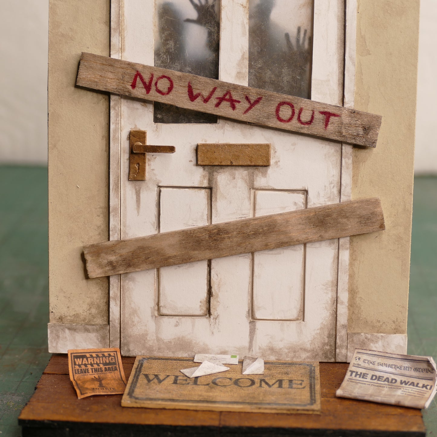 Miniature Zombie Door