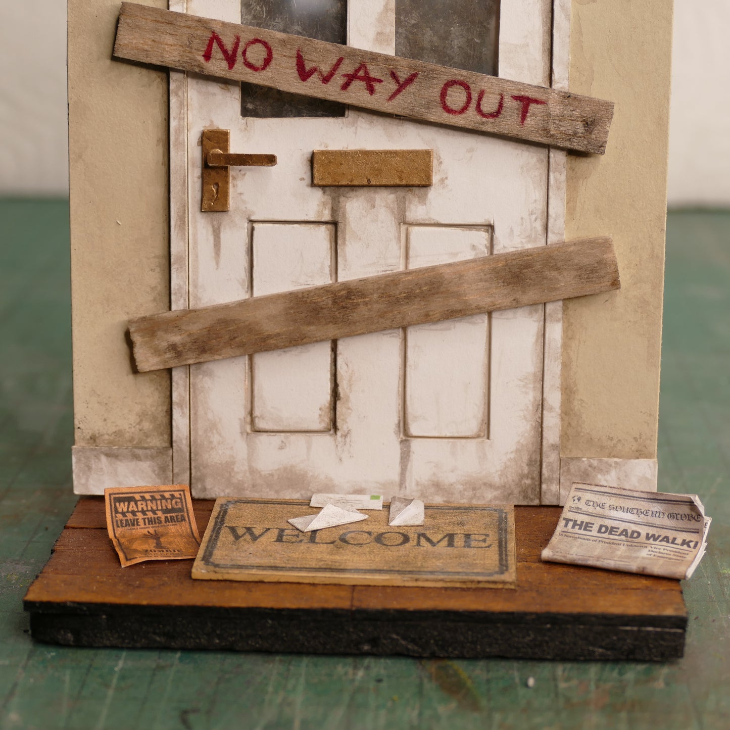 Miniature Zombie Door