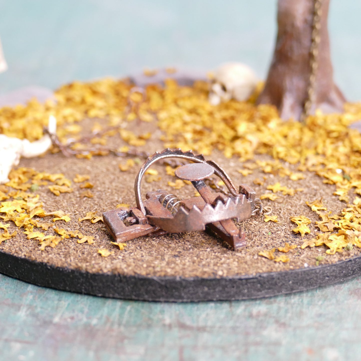 Miniature Working Bear Trap