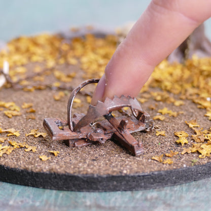 Miniature Working Bear Trap