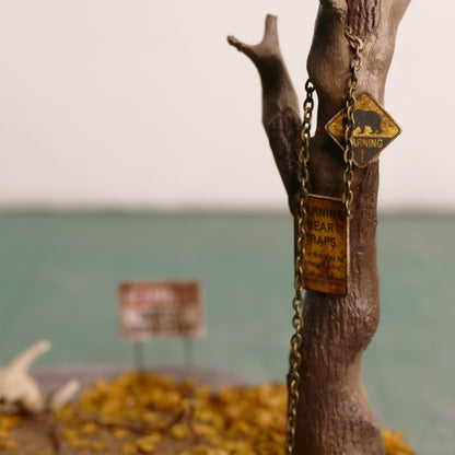 Miniature Working Bear Trap