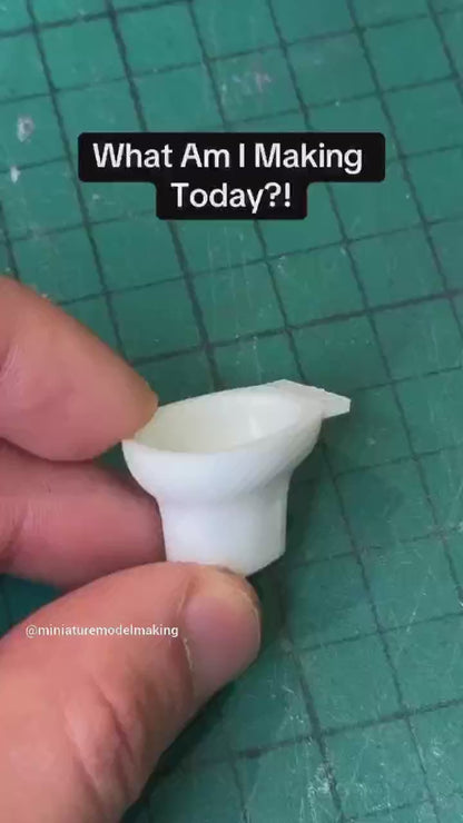Miniature Abandoned Toilet