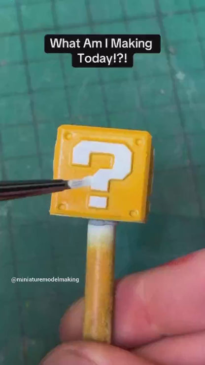 Miniature Realistic Super Mario Scene