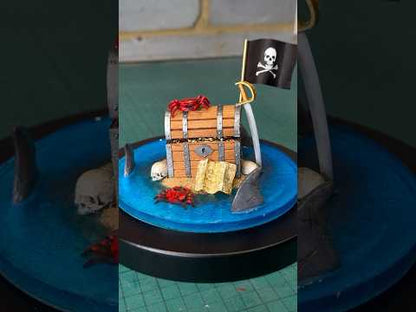Miniature Pirate's Treasure Chest